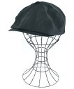 CALEE キャリーハンチング・ベレー帽 メンズ L 黒【中古】【古着】