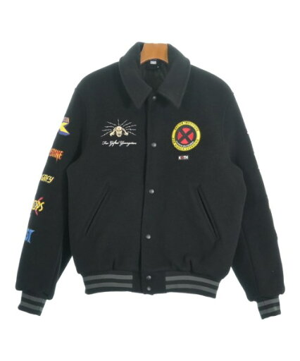 KITH キススタジャン メンズ M 黒【中古】【古着】 KITH キススタジャン メンズ M 黒【中古】【古着】