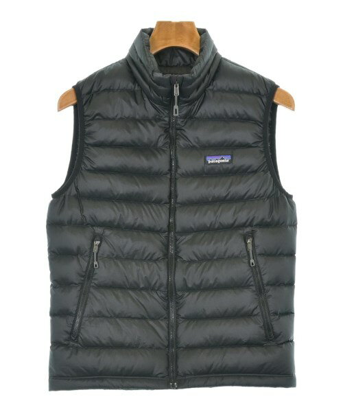 patagonia パタゴニアダウンジャケット/ダウンベスト メンズ XS 黒【中古】【古着】