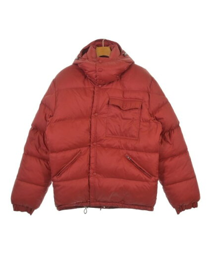 MONCLER モンクレールダウンジャケット/ダウンベスト メンズ 3(L位) 赤【中古】【古着】 MONCLER モンクレールダウンジャケット/ダウンベスト メンズ 3(L位) 赤【中古】【古着】
