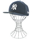 NEW ERA ニューエラキャップ メンズ - 紺【中古】【古着】