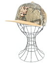 NEW ERA ニューエラキャップ メンズ - ベージュx黒等(総柄)【中古】【古着】