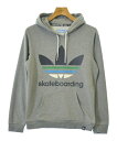 adidas アディダスパーカー レディース XS グレー【中古】【古着】