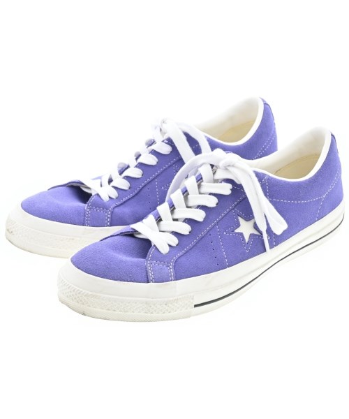 ブランド CONVERSE(コンバース) タイプ メンズ 商品番号 2200621710076r20251114 コンディション ランク： B ※商品は全て古着/中古品ですので、ご理解の上ご購入ください。 箱、袋などの付属品の状態はコンディションには含まれず汚れや破れ等の記載もしておりませんので、ご了承ください。 新品同様では裾上げ等お直しがしてある場合もございます。 カラー 紫 サイズ 27.5cm 実寸(cm) 高さ:8cm,ヒール:2cm,ソール裏(全長):31cm,ソール裏(幅):10cm 原産国 カンボジア その他詳細 シーズン：オールシーズン