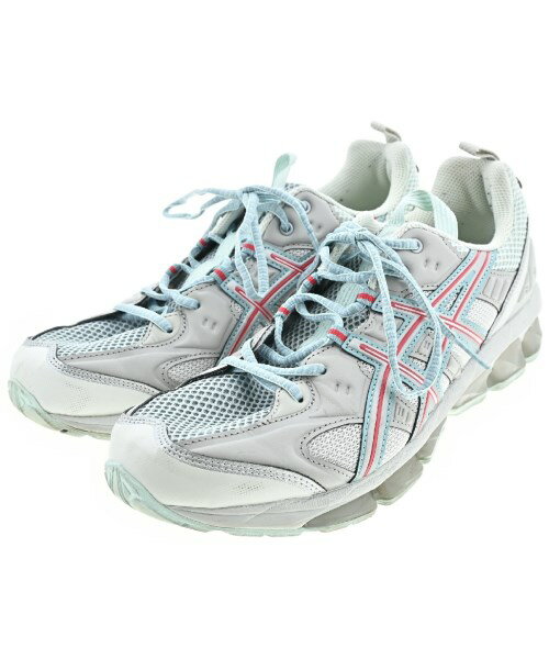 asics アシックス スニーカー グレーx水色x赤 3602925Y0023 楽天市場】水色(ブランドアシックス)(靴)の通販