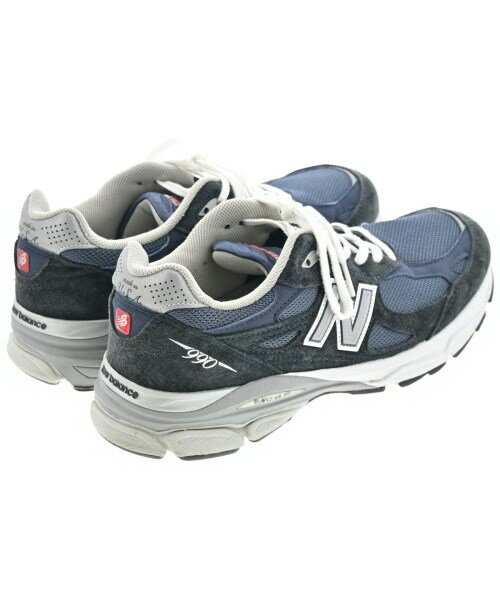 New Balance ニューバランススニーカー メンズ 26.5cm 紺xグレー【中古】【古着】