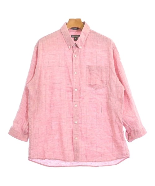 Eddie Bauer エディバウワーカジュアルシャツ メンズ L ピンク等(チェック)【中古】【古着】