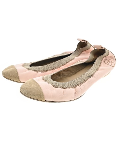 CHANEL シャネル パンプス ピンクxベージュ 4100125M0035 楽天市場】CHANEL ピンク(カラーベージュ)(靴)の通販