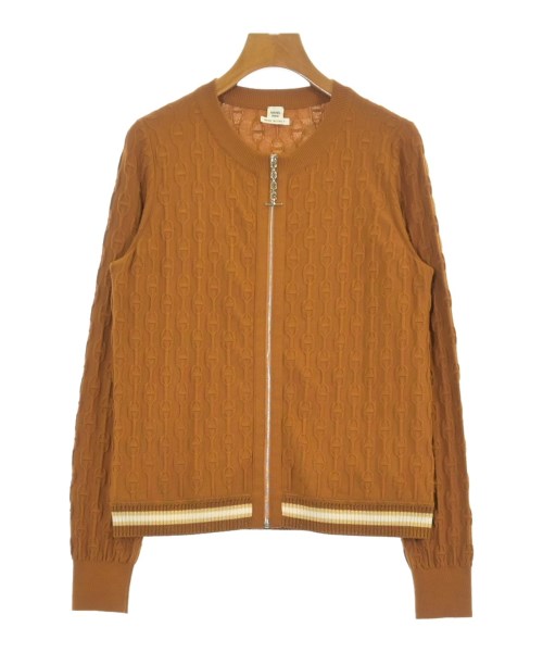 RAGTAG(ブランド古着のラグタグ)のHERMES エルメスカーディガン レディース 40(M位) キャメル【中古】【古着】|詳細画像