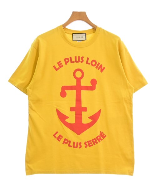 楽天市場】グッチ(カラーイエロー)(Tシャツ・カットソー 楽天市場】グッチ(カラーイエロー)(Tシャツ・カットソー