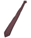 GUCCI グッチネクタイ メンズ - エンジx白系(総柄)【中古】【古着】(4)
