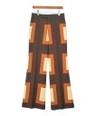 GUCCI グッチスラックス メンズ 46(M位) 茶系(総柄)【中古】【古着】