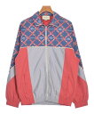 GUCCI グッチブルゾン(その他) メンズ XS 赤x紺xシルバー(総柄)【中古】【古着】