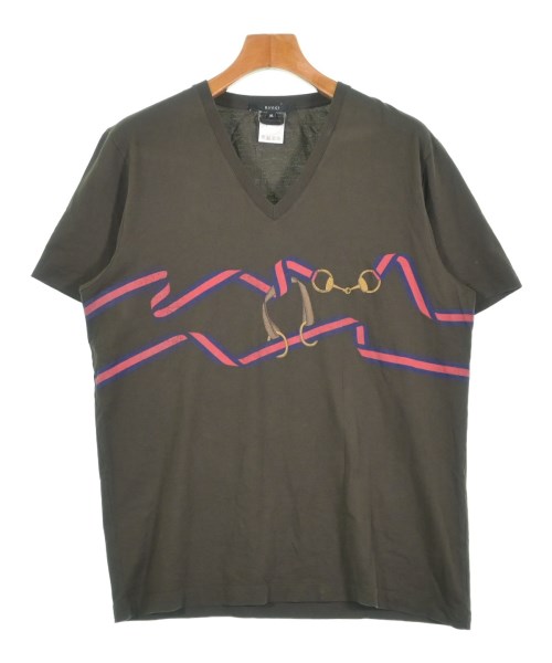 GUCCI グッチ Tシャツ・カットソー 茶系 XL 4103625L0140 楽天市場】gucci(Tシャツ・カットソー|トップス):メンズ