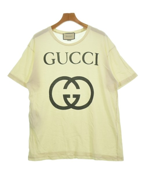 GUCCI グッチ Tシャツ・カットソー アイボリーx紫 4103624G0170 楽天市場】Gucci グッチ(柄無地)(Tシャツ・カットソー