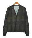PRADA プラダカーディガン メンズ 46(M位) 黒x茶【中古】【古着】
