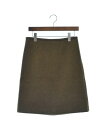 BOTTEGA VENETA ボッテガベネタひざ丈スカート レディース 36(XS位) 茶系【中古】【古着】