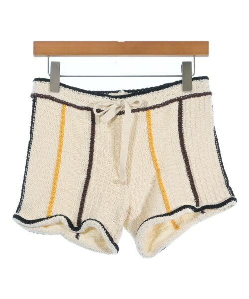 JIL SANDER ショートパンツ アイボリーx茶x黄 4104825E0062 楽天市場】ショートパンツ レディース(ブランドジルサンダー