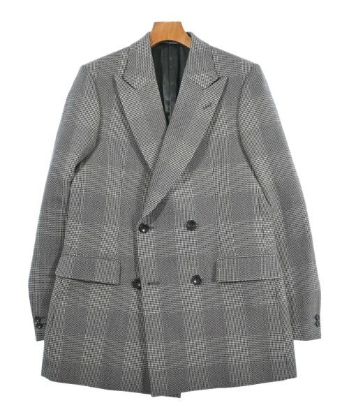 EMPORIO ARMANI コート(その他) グレー系 4105125L0022 楽天市場】エンポリオアルマーニ(柄チェック)(コート