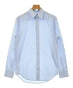 EMPORIO ARMANI エンポリオアルマーニカジュアルシャツ メンズ 40(L位) 青x白xベージュ系(ストライプ)【中古】【古着】
