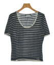 Salvatore Ferragamo サルバトーレフェラガモニット・セーター レディース M 黒xゴールド(ボーダー)【中古】【古着】