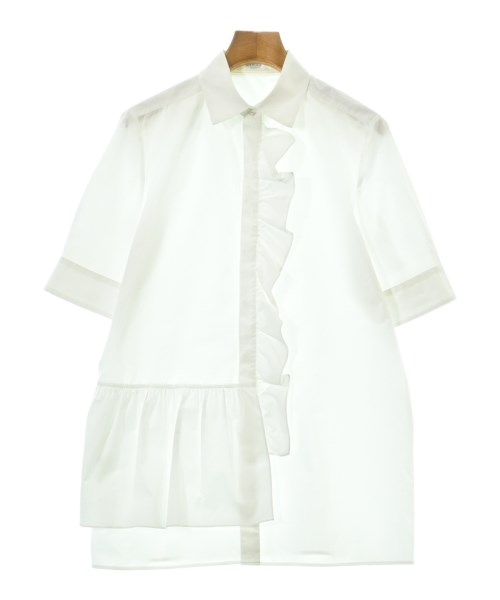 BARBA バルバカジュアルシャツ レディース 42(M位) 白【中古】【古着】