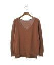 Cruciani クルチアーニカーディガン レディース 40(M位) 茶【中古】【古着】