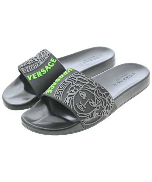 VERSACE ヴェルサーチ サンダル 黒 4112524O0005 楽天市場】ヴェルサーチ(サンダル|メンズ靴):靴の通販