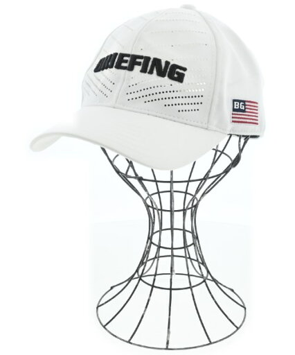 BRIEFING ブリーフィングキャップ メンズ F 白【中古】【古着】 BRIEFING ブリーフィングキャップ メンズ F 白【中古】【古着】