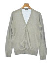 JOHN SMEDLEY ジョンスメドレーカーディガン メンズ S グレー【中古】【古着】