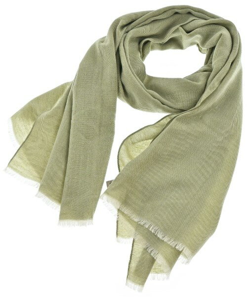 AD56 アーディーチンクアンタセイマフラー メンズ - 緑系【中古】【古着】