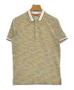MISSONI ミッソーニポロシャツ レディース -(M位) 緑x黄xエンジ等(総柄)【中古】【古着】