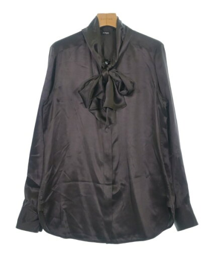 Kiton キトンブラウス レディース 44(L位) こげ茶【中古】【古着】 Kiton キトンブラウス レディース 44(L位) こげ茶【中古】【古着】