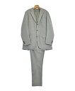 Kiton キトンビジネス メンズ -(L位)/-(XL位) グレー系(千鳥格子)【中古】【古着】|詳細画像