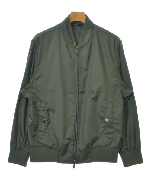 Brioni ブリオーニミリタリーブルゾン メンズ M 緑【中古】【古着】