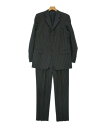 VERSACE CLASSIC ヴェルサーチ クラシックビジネス メンズ 50(XL位) 黒x白(ストライプ)【中古】【古着】