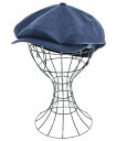 Borsalino ボルサリーノハンチング・ベレー帽 メンズ 58 紺【中古】【古着】