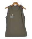 PAULE KA ポールカノースリーブ レディース M カーキ【中古】【古着】
