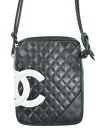CHANEL シャネルショルダーバッグ レディース - 黒【中古】【古着】
