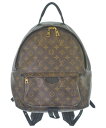 LOUIS VUITTON ルイヴィトンバックパック・リュック レディース - 茶xベージュ(総柄)【中古】【古着】