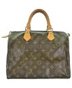 LOUIS VUITTON ルイヴィトンボストンバッグ レディース 30 茶【中古】【古着】