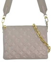 LOUIS VUITTON ルイヴィトンショルダーバッグ レディース PM グレーベージュ【中古】【古着】