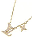LOUIS VUITTON ルイヴィトンネックレス レディース - ゴールド【中古】【古着】