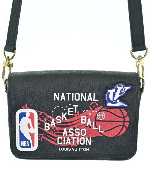 LOUIS VUITTON ルイヴィトンショルダーバッグ レディース - 黒(総柄)【中古】【古着】