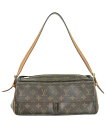 LOUIS VUITTON ルイヴィトンハンドバッグ レディース MM 茶系(総柄)【中古】【古着】(4)