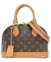 LOUIS VUITTON ルイヴィトンショルダーバッグ レディース - 茶(総柄)【中古】【古着】