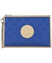 GUCCI グッチクラッチバッグ レディース - 青(総柄)【中古】【古着】