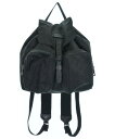 GUCCI グッチバックパック・リュック レディース - 黒(総柄)【中古】【古着】