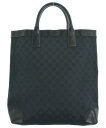 GUCCI グッチトートバッグ レディース - 黒系(総柄)【中古】【古着】