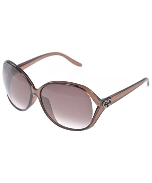 GUCCI グッチサングラス レディース - 茶【中古】【古着】(4)